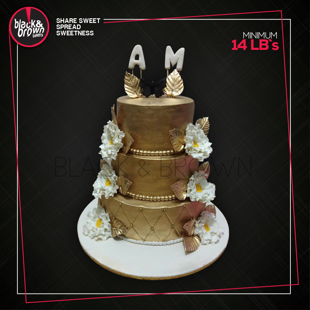 GOLDEN WEDDING ANNIVERSARY - CAKE TOPPER – Bake Box Boutique
