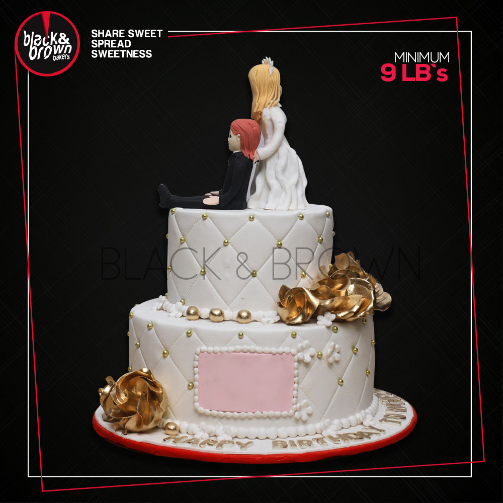 Walima Ceremony Theme Cake - Marriage anniversary cakes