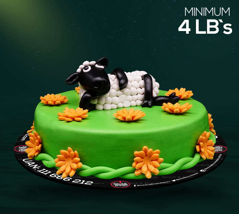 Eid Special Sheep Theme Cake